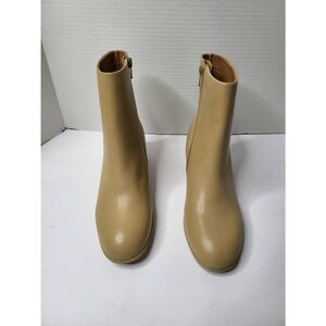 Camper Tan Ankle Boots
